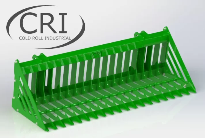 CRI 1-2 Series Deere Rock Bucket 54"-66" - Image 8