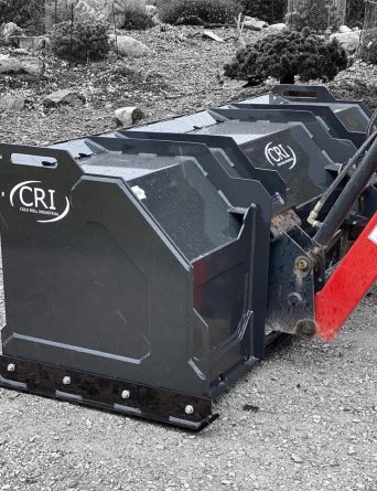 CRI 72" Gray Snow Pusher