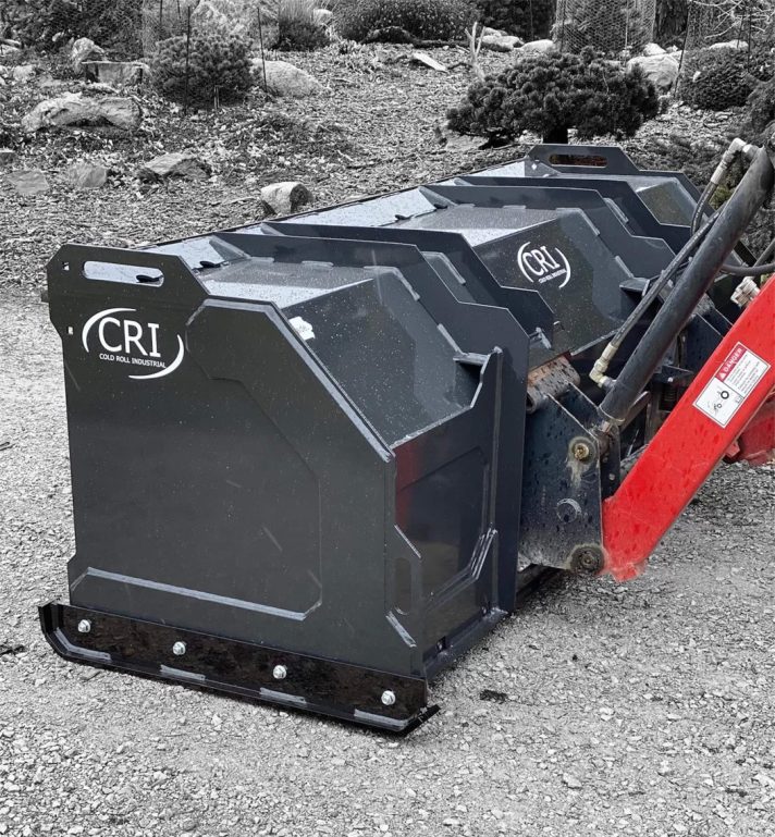 CRI 72" Gray Snow Pusher