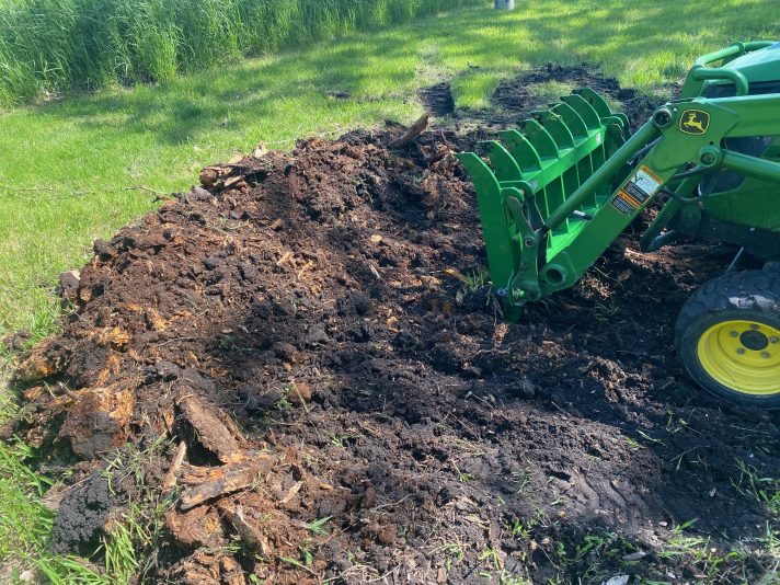 CRI CST45 John Deere Root and Debris Rake