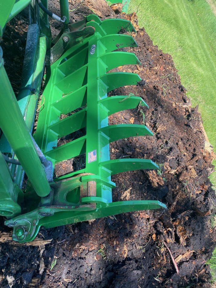 CRI CST45 John Deere Root and Debris Rake