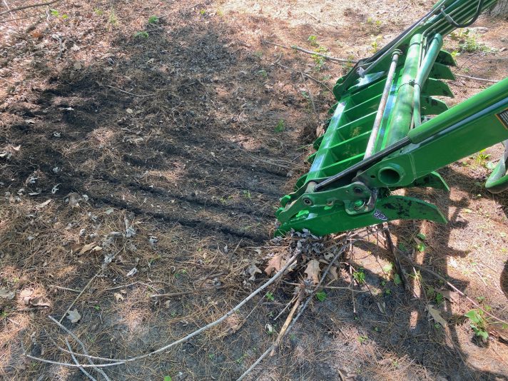 CRI CST45 John Deere Root and Debris Rake