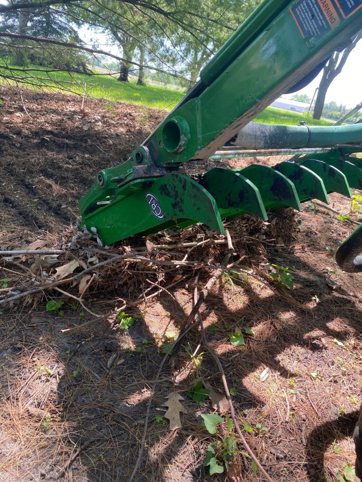 CRI CST45 John Deere Root and Debris Rake
