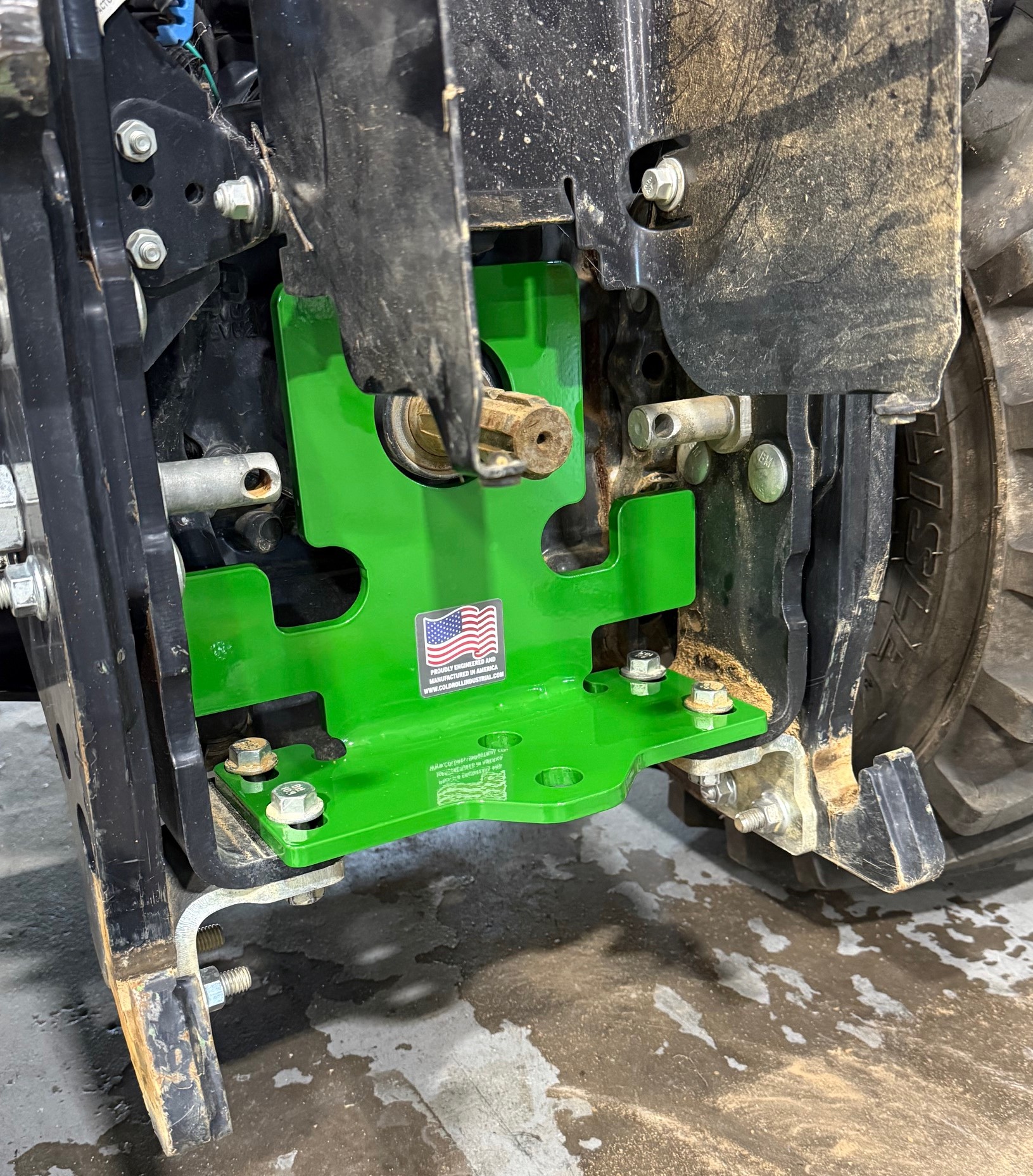 CRI 1025r Rear PTO Protection Plate