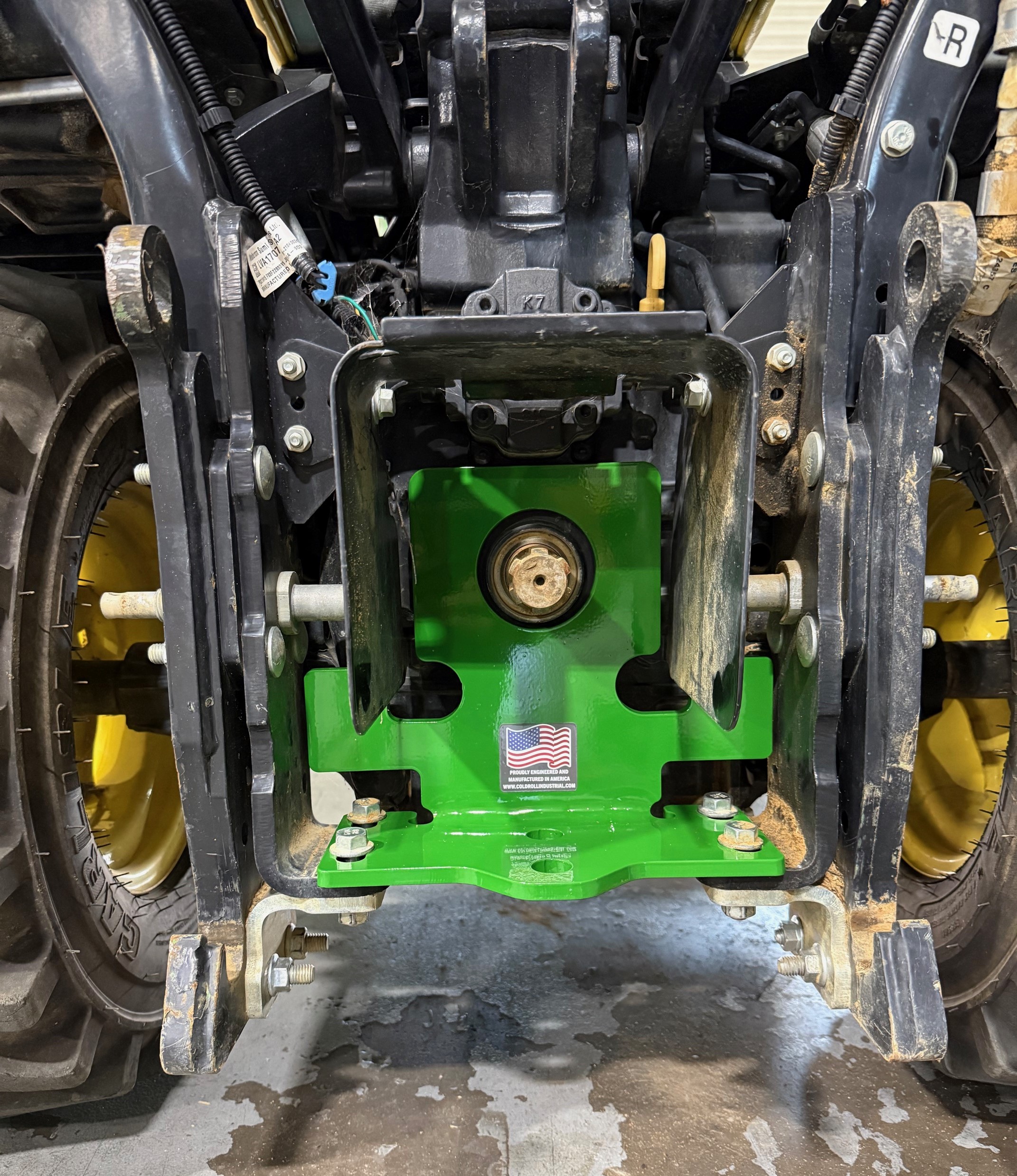 CRI 1025r Rear PTO Protection Plate